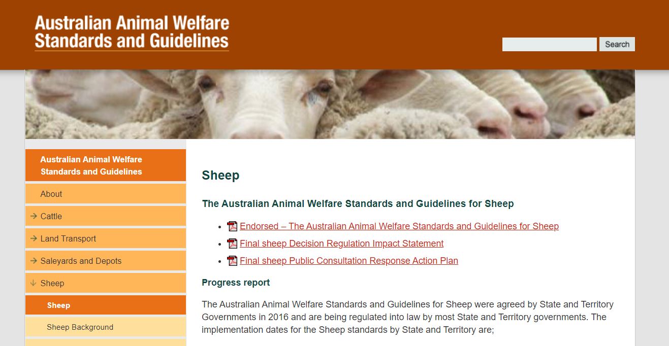 The Australian Animal Welfare Standards And Guidelines - The Toolbox ...